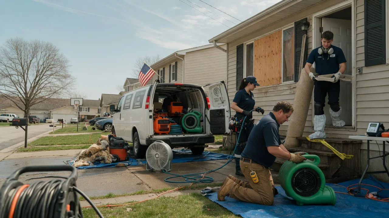Water Damage Restoration in Hills, MN near me
